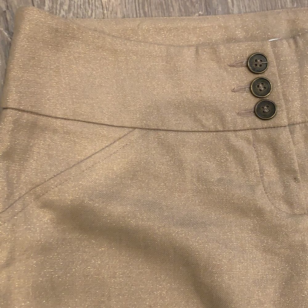 Cache Sparkly Gold pants - Picture 4 of 7